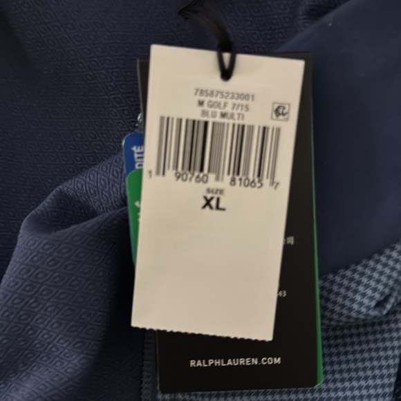 NWT Ralph Lauren RLX Soft Shell Poly Golf Vest Full Zip w/Baltusrol Logo - Picture 10 of 10